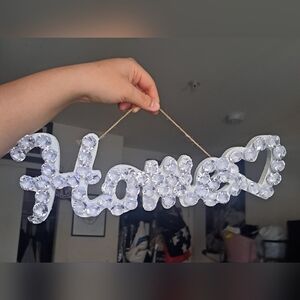 Diamond Home wall decor / hanging sign